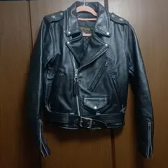 VANSON★38 ライダースジャケット レザージャケット 本革 美品