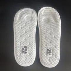 IFME 19cm ホワイト メッシュ インソール