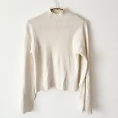 GRL グレイル 2way ニット トップス 長袖 オフホワイト M