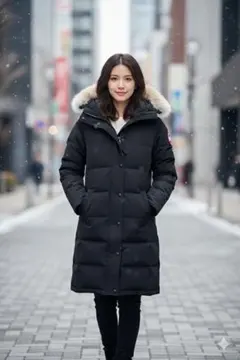 CANADA GOOSE SHELBURNE 3802L XS ブラック