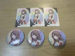 プロジェクトセカイ 5周年感謝祭 グリカ望月穂波 3枚 缶バッチ3個セット