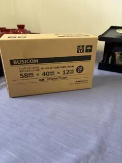 BUSICOM サーマルロール紙 ST584012Y-20H 20巻入