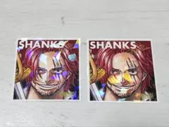 最強ジャンプ 2026年5月号付録 ワンピース ホロステッカーシール　シャンクス