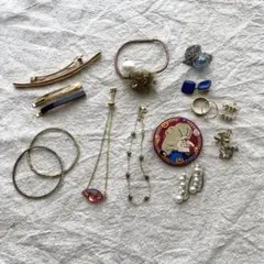 アクセサリーまとめ売り　イヤリング　ブレスレット　ヘアピン　イヤーカフ