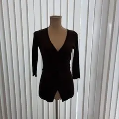 【美品】ANAYIブラウンカーディガンのサムネイル