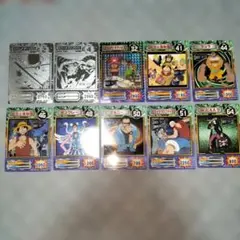 ワンピースカード　スーパーブロマイド　10枚まとめ