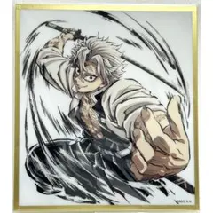 鬼滅の刃 WEBSHOPくじ アクリル色紙 イラストギャラリー 実弥 C41