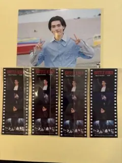 バトルキング　原因は自分にある。　武藤潤　生写真　フィルム風ステッカー