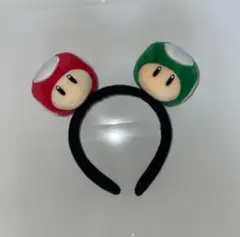 カチューシャ スーパーキノコ 1UPキノコ ニンテンドー ユニバ USJ