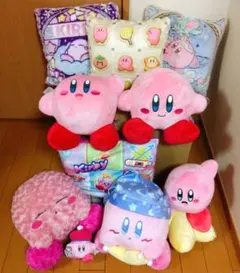 値下げ☆Kirby 星のカービィ ぬいぐるみ クッション １０点
