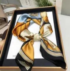 スカーフ 大判　おしゃれ シルク調 ストール