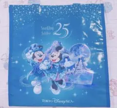 ディズニーシー 25周年 スパークリング ジュビリー ショッピングバッグ XSのサムネイル