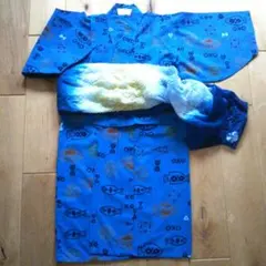 男の子 浴衣 兵児帯付 90cm