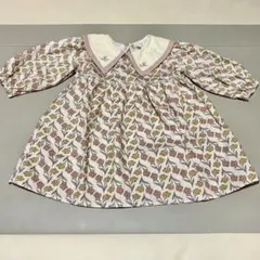 Kinococo キノココ　花柄ワンピース 80 バースデイ