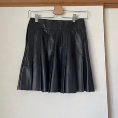 最終値下げ⚠️【Abercrombie&Fitch】レザープリーツスカート