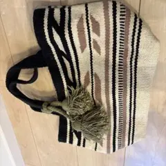 Lilas Campbell トートバッグ ストライプ タッセル付き