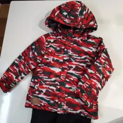 JOY RIDE 子供用スキーウェア 迷彩柄