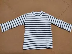 【美品】branshes　ボーダーカットソー　80㎝