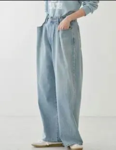 AMERICAN HOLIC タックワイドデニム Mのサムネイル