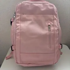 ピンク 多機能バックパック　未使用