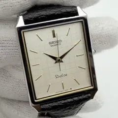 【稼働】SEIKO ドルチェ 9521-5050 格子柄文字盤 1985年製 稼働】SEIKO ドルチェ 9521-5050 格子柄文字盤 1985年製 - メルカリ
