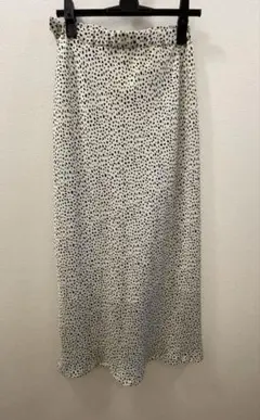 ナイン ダルメシアン柄ロングスカート NINEのサムネイル