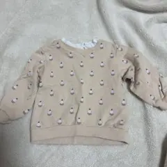 petit main カップケーキ柄 トレーナー