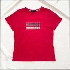 BURBERRY バーバリー キッズ チェック柄 半袖Tシャツ 140A