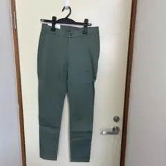 UNIQLO ウルトラストレッチレギンスパンツ L グリーン