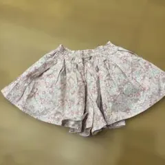 petit main 花柄 ハーフパンツ 100