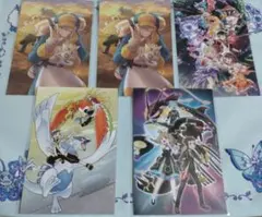 ポケモンマスターズEX　ポケマス 特典絵はがき 6.5周年記念フェア セット