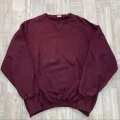 vintage y2k hanes ラグランスウェット　短丈スウェット　生地◎