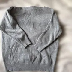 Te chichi⭐︎グレーニット☆サイズF