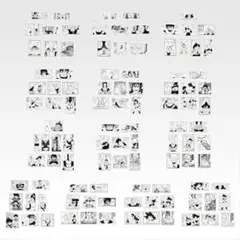 ドラゴンボール 一番くじ40周年其之二 コマステッカーコレクションⅡコンプ