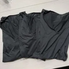 UNIQLO AIRism ショートスリーブ Tシャツ 3点セット Sサイズ
