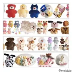 mojojojo クリア ロール ステッカー おすそ分け シール 1ロール