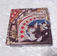 わちふぃーるど 猫のダヤン スクエア缶 デザイン缶