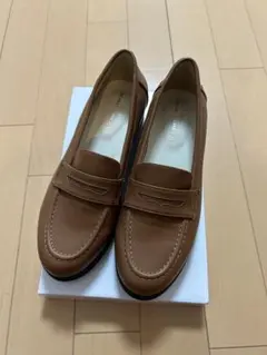 studio CLIPブラウン ローファー (24.0〜24.5㎝)