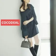 ✨美品✨ COCODEAL オフショル ボリュームブラウス　コクーン　ミニワンピのサムネイル