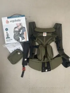 【美品】エルゴベビー OMNI 360クールエア カーキグリーン