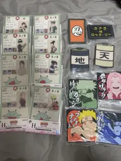 一番くじ NARUTO H賞　クリアケーススタンド J賞　ラバーコースター