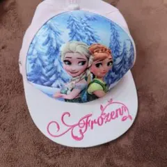 アナと雪の女王 キャップ 帽子 ピンク 立体 子供 こども