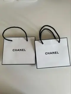 CHANEL ショップ袋 小型 2個セット