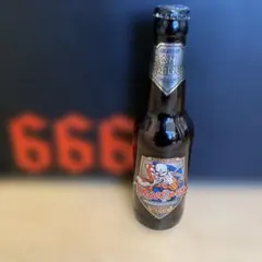 TROOPER Iron Maiden Beer空き瓶　蓋付き
