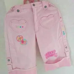 135cmメゾピアノ　ピンクのズボン