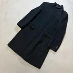 【美品】チェスターコート ブラック L