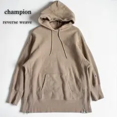 チャンピオン リバースウィーブ ナノユニバース　別注　ブラフードトップス