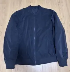 ZARA ブラック　ジャンパー ブルゾン　Lサイズ