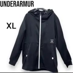 【新品未使用】UNDER ARMOUR XL 黒 フード付き
