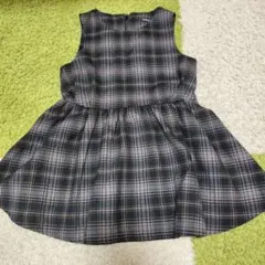 BeBe チェック柄 ワンピース 90